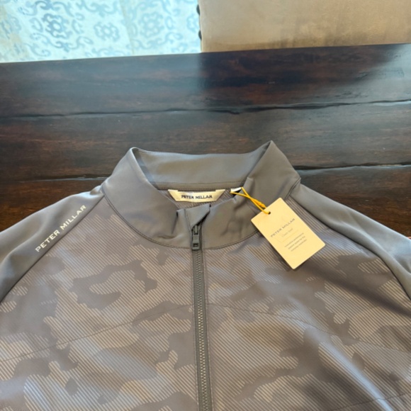 Peter Millar Men's XL Iron Camo Merge Hybrid Jacket MSRP $245 - Picture 9 of 13